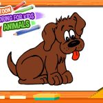 Cartoon Coloring Book for Kids