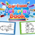 Cartoon Coloring Book Game